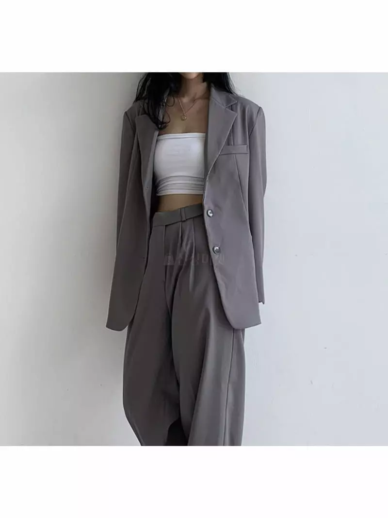 Room698 - Korean Women Fashion - #momslook - Size Up Overfit Jacket - 4