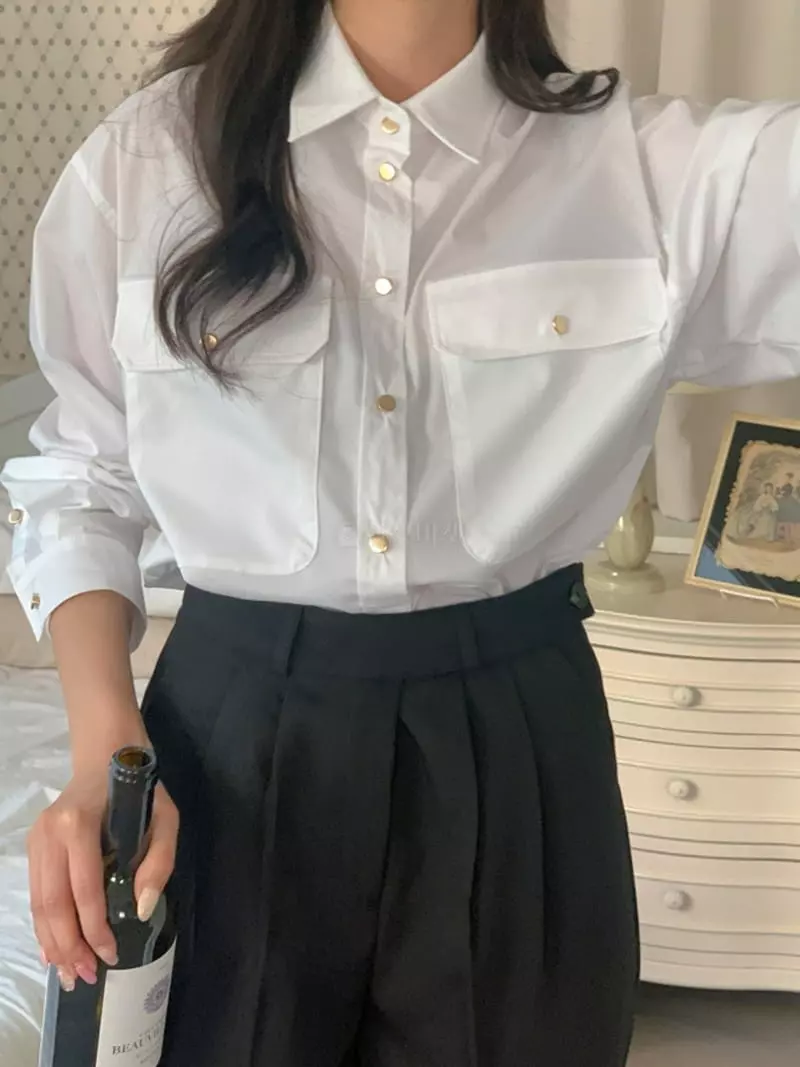Room698 - Korean Women Fashion - #womensfashion - Mirang Shirt - 8