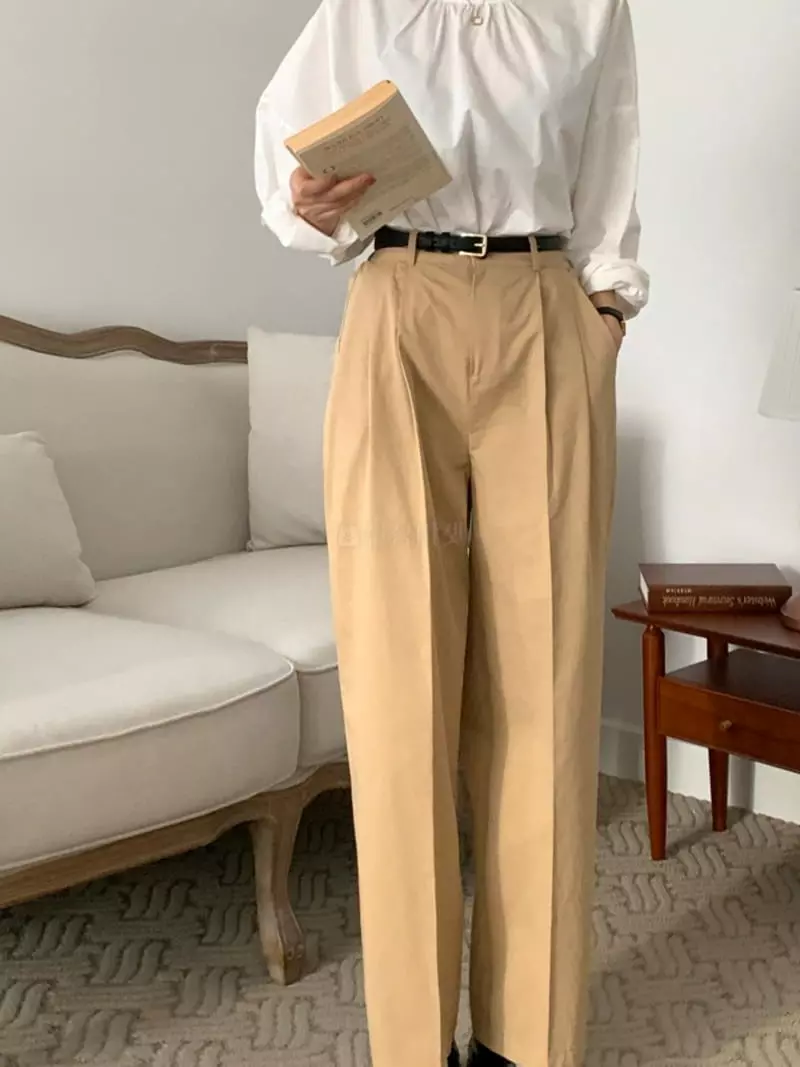 Room698 - Korean Women Fashion - #womensfashion - Fall Classic Pants - 3
