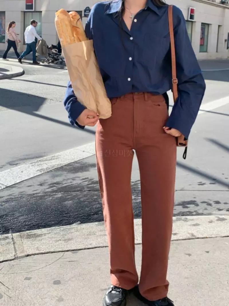 Room698 - Korean Women Fashion - #womensfashion - Fall Color Pants - 10