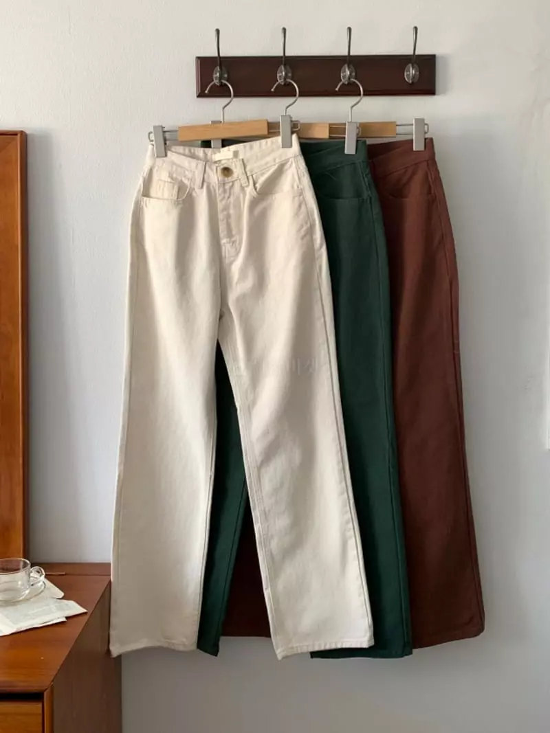 Room698 - Korean Women Fashion - #womensfashion - Fall Color Pants - 6