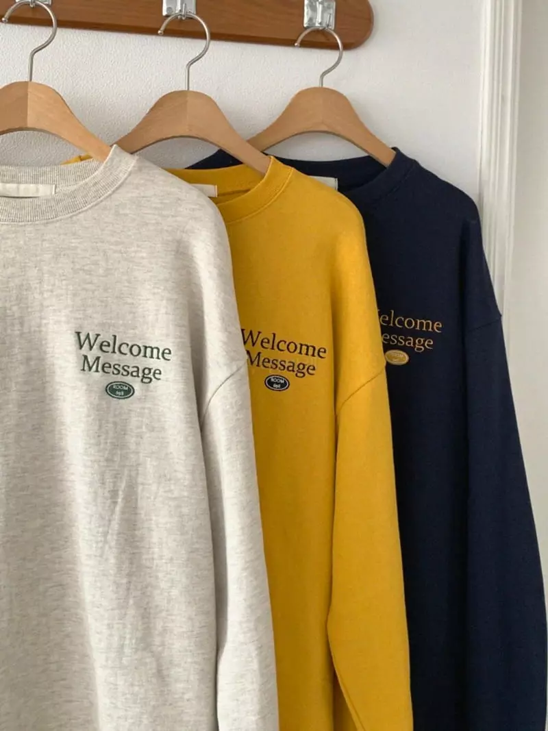 Room698 - Korean Women Fashion - #womensfashion - 698 Embroidery Sweatshirt