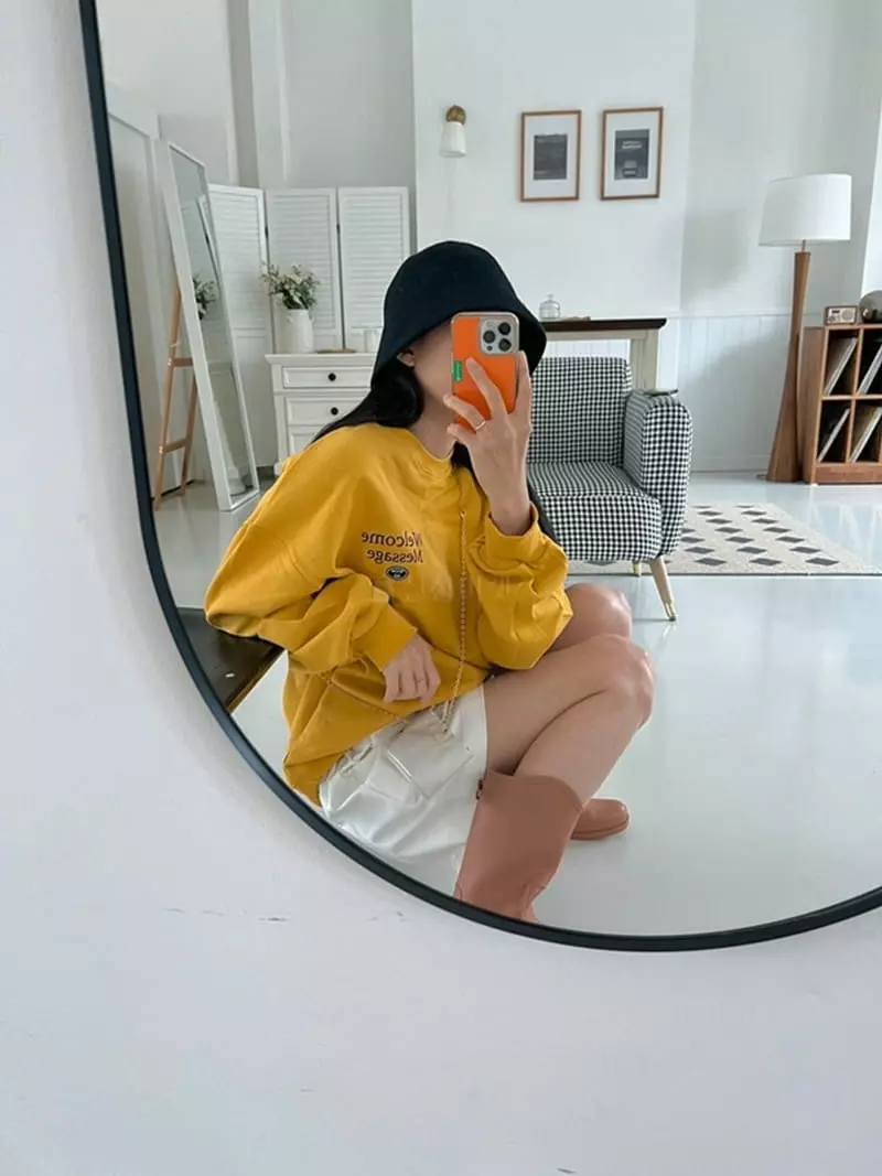 Room698 - Korean Women Fashion - #womensfashion - 698 Embroidery Sweatshirt - 3