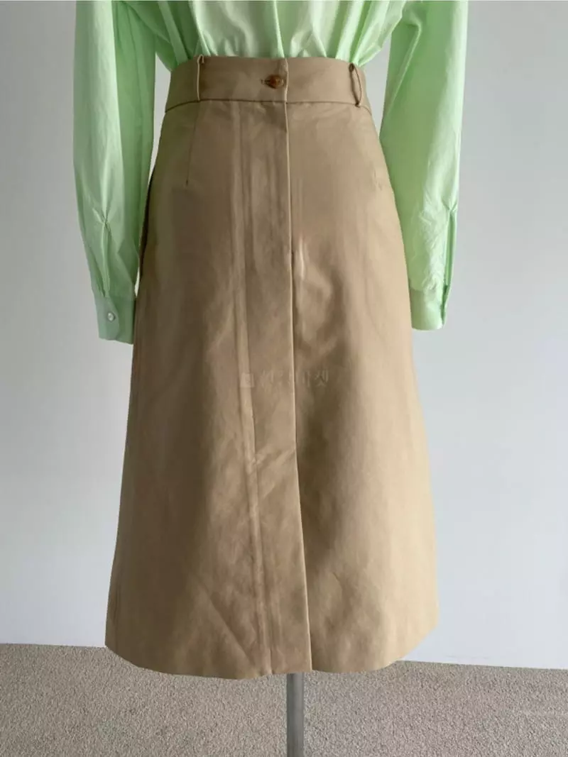 Roomk - Korean Women Fashion - #momslook - Cotton Skirt - 11