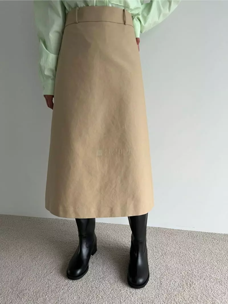Roomk - Korean Women Fashion - #momslook - Cotton Skirt - 5