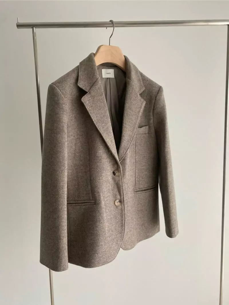 Roomk - Korean Women Fashion - #momslook - Wool Tailor Jacket - 3