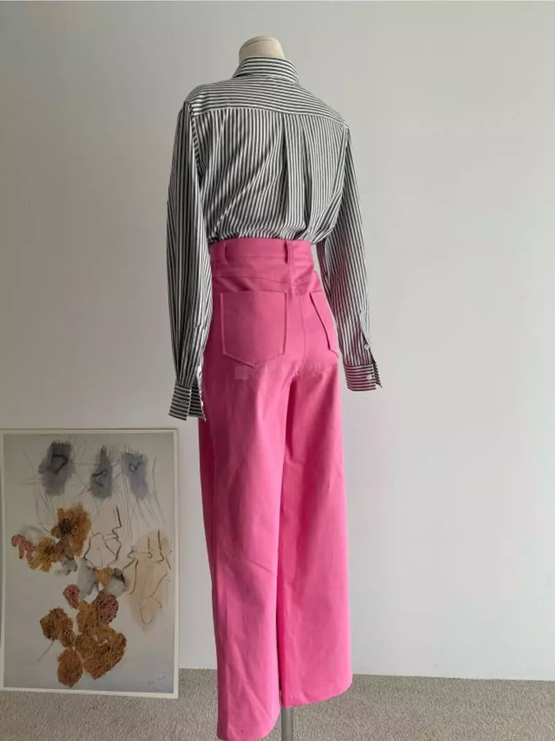 Roomk - Korean Women Fashion - #momslook - Wide Pants - 12