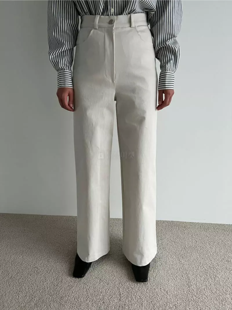 Roomk - Korean Women Fashion - #momslook - Wide Pants - 8