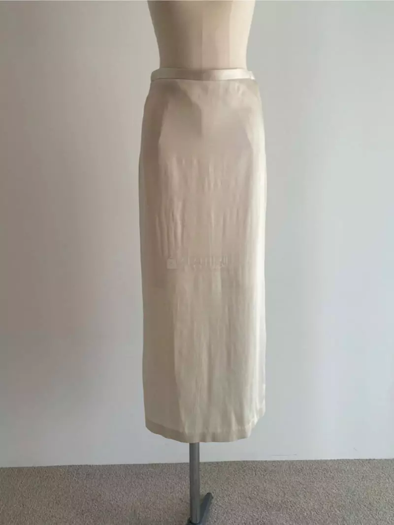 Roomk - Korean Women Fashion - #momslook - Silk Skirt - 7