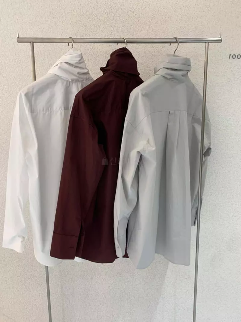 Roomk - Korean Women Fashion - #momslook - Scarf Shirt