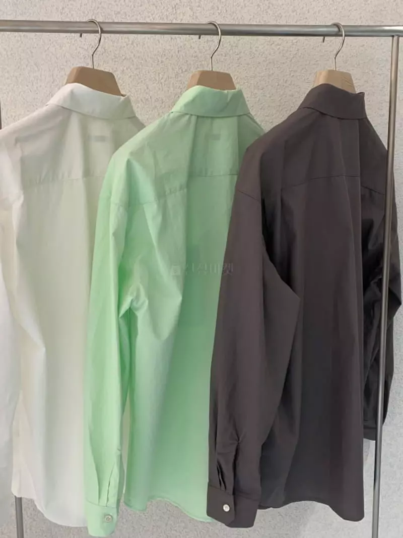Roomk - Korean Women Fashion - #momslook - Basic Shirt
