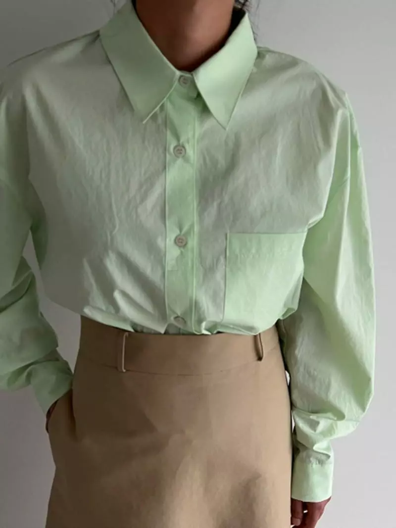 Roomk - Korean Women Fashion - #momslook - Basic Shirt - 5