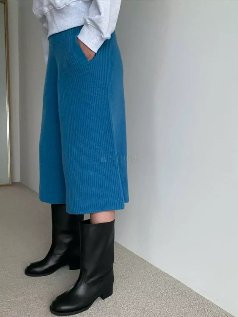 Roomk - Korean Women Fashion - #momslook - Knit Pants - 2