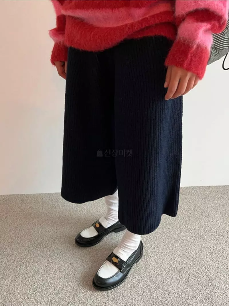 Roomk - Korean Women Fashion - #momslook - Knit Pants - 6