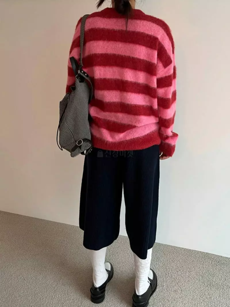 Roomk - Korean Women Fashion - #momslook - Knit Pants - 7
