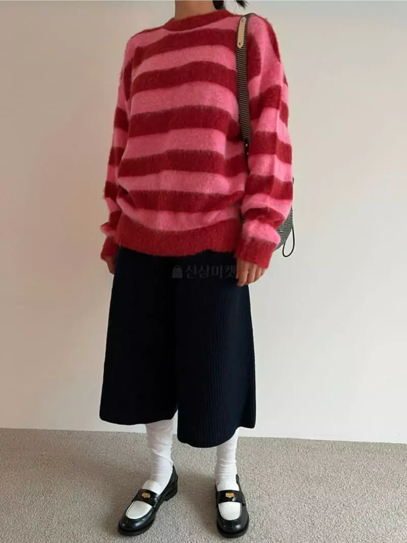 Roomk - Korean Women Fashion - #momslook - Knit Pants - 8