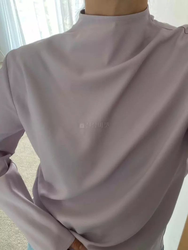 Roomk - Korean Women Fashion - #pursuepretty - High Neck Blouse - 5