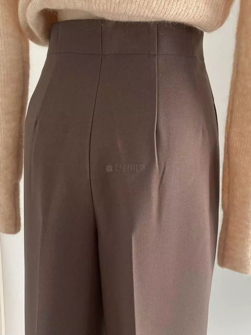 Roomk - Korean Women Fashion - #shopsmall - Two Wrinkle Pants - 6
