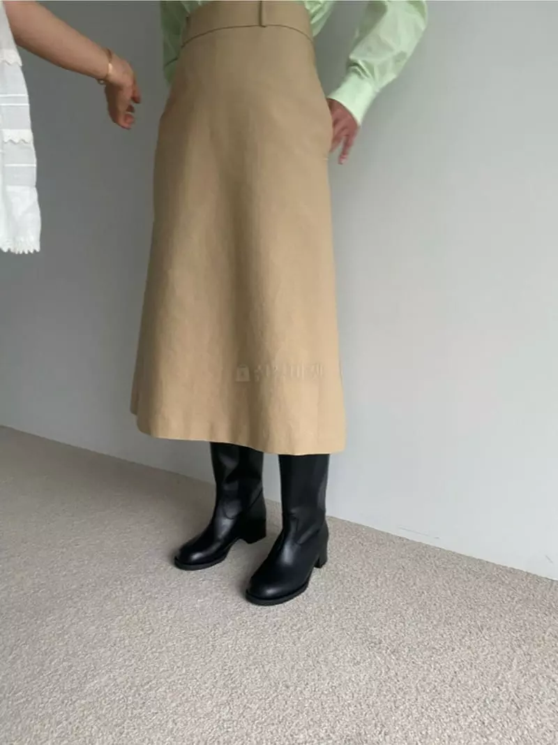 Roomk - Korean Women Fashion - #thatsdarling - Cotton Skirt - 3