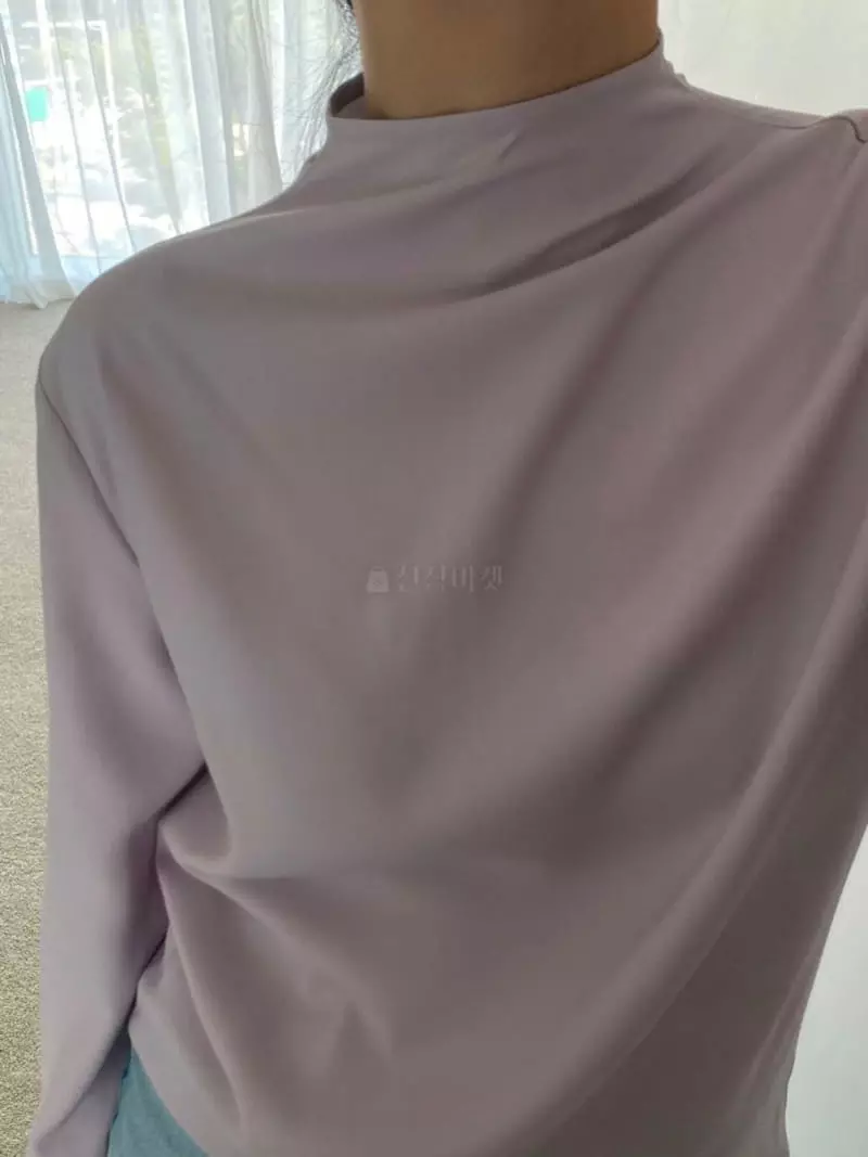 Roomk - Korean Women Fashion - #vintageinspired - High Neck Blouse - 4