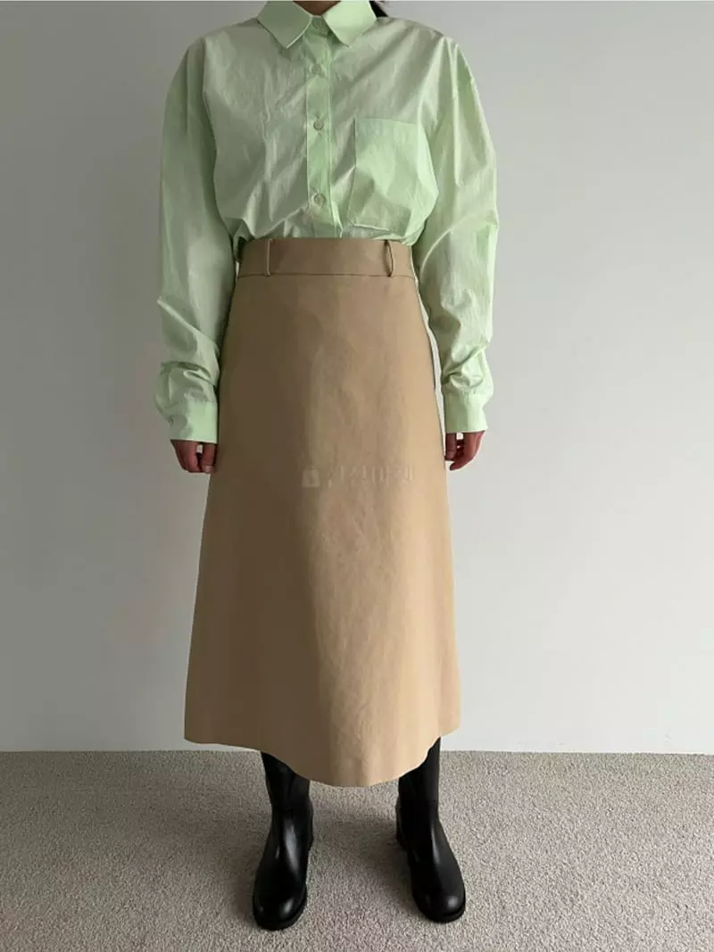 Roomk - Korean Women Fashion - #womensfashion - Cotton Skirt - 6