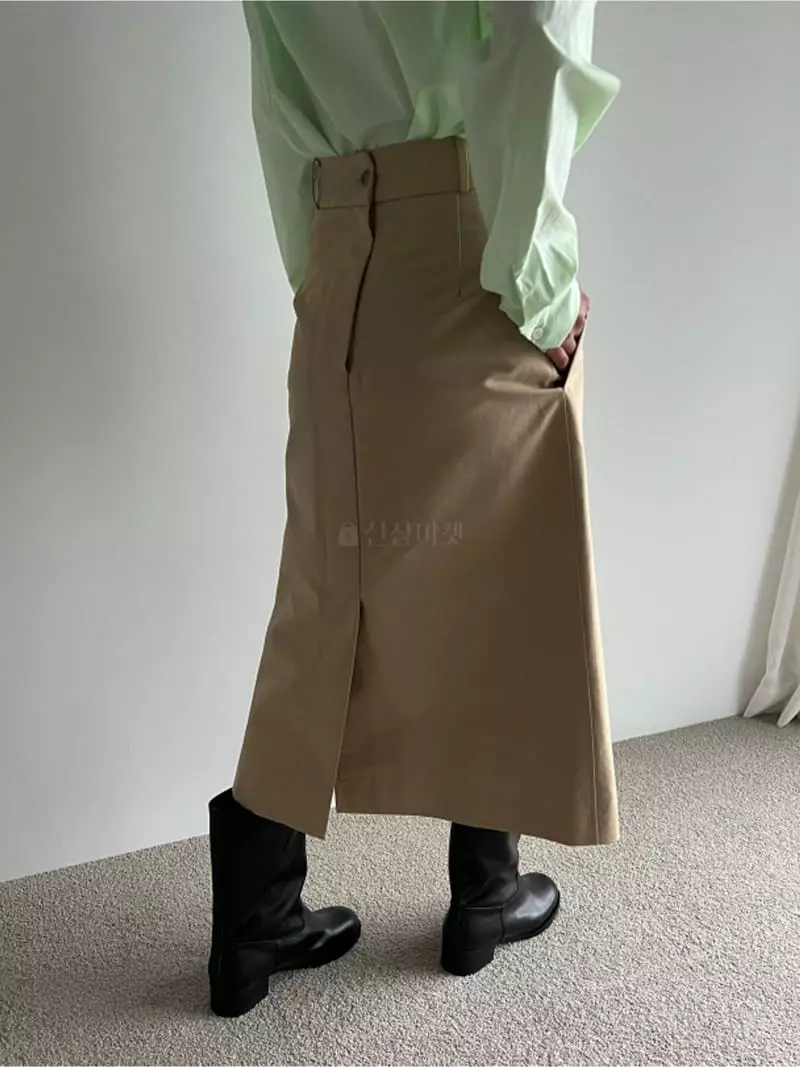 Roomk - Korean Women Fashion - #womensfashion - Cotton Skirt - 8