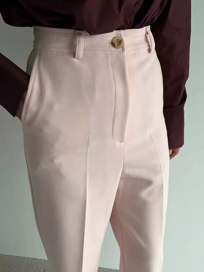 Roomk - Korean Women Fashion - #momslook - Straight Pants - 4
