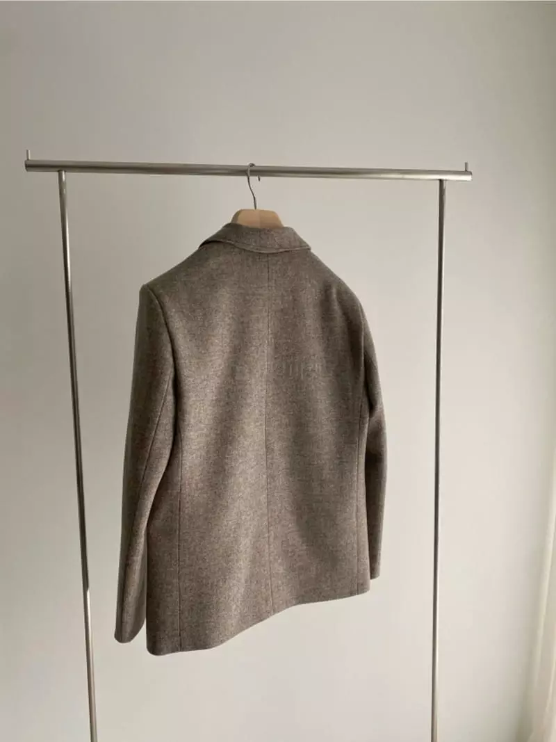 Roomk - Korean Women Fashion - #womensfashion - Wool Tailor Jacket - 6