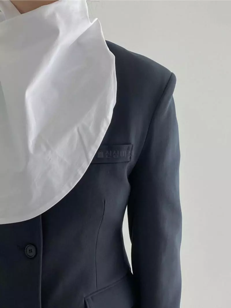 Roomk - Korean Women Fashion - #womensfashion - Scarf Shirt - 8