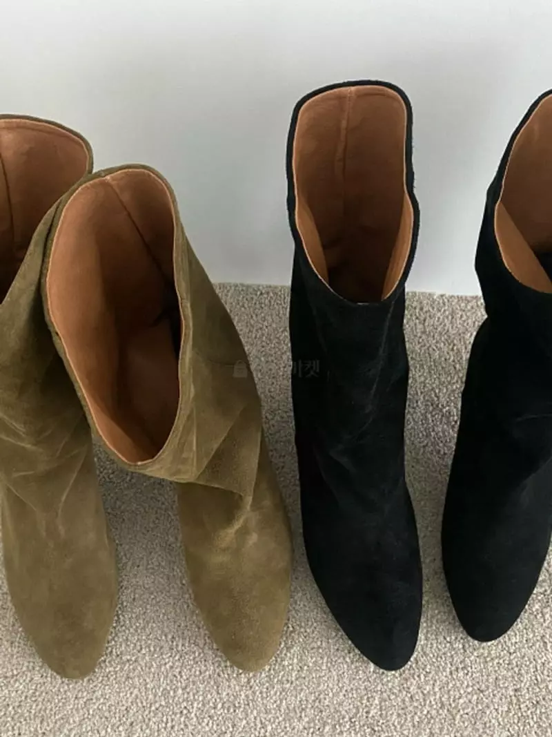 Roomk - Korean Women Fashion - #womensfashion - Suede Boots
