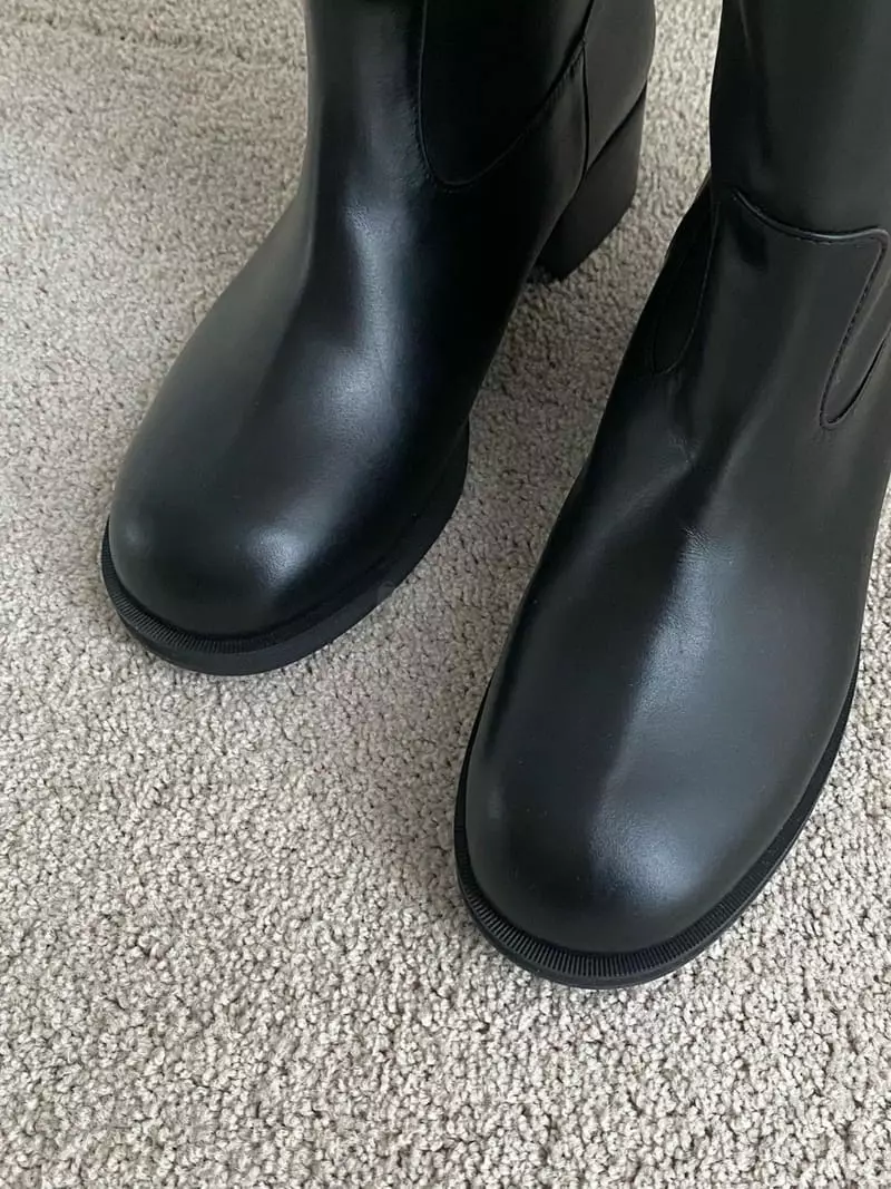 Roomk - Korean Women Fashion - #womensfashion - Middle Boots
