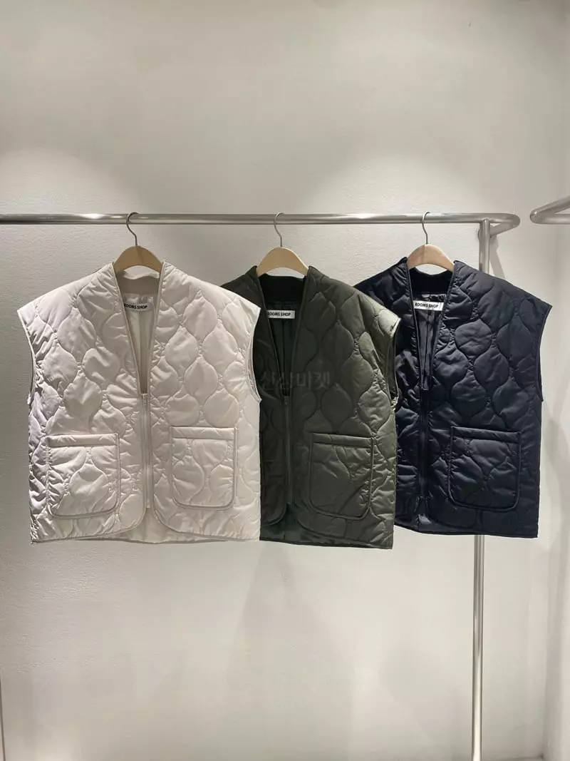 Rooms shop - Korean Women Fashion - #momslook - Hidden Vest - 3