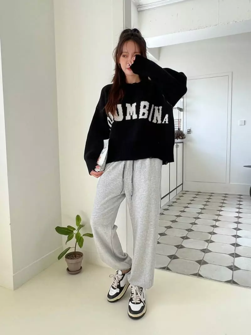 Rooms shop - Korean Women Fashion - #momslook - Columbia Knit Tee - 9