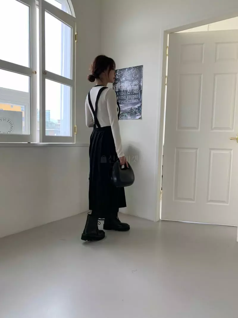 Rooms shop - Korean Women Fashion - #momslook - Wrinkle One-piece - 12