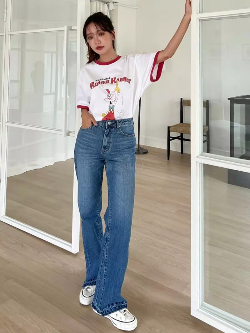 Rooms shop - Korean Women Fashion - #momslook - Slim Pants - 8