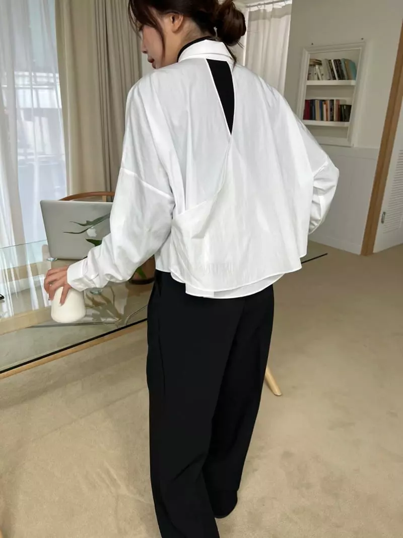 Rooms shop - Korean Women Fashion - #momslook - Baker Blouse - 11