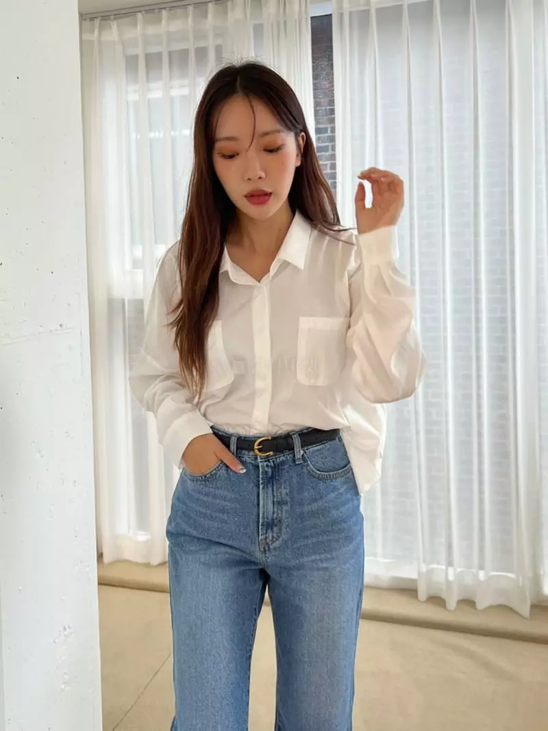 Rooms shop - Korean Women Fashion - #momslook - Baker Blouse - 5