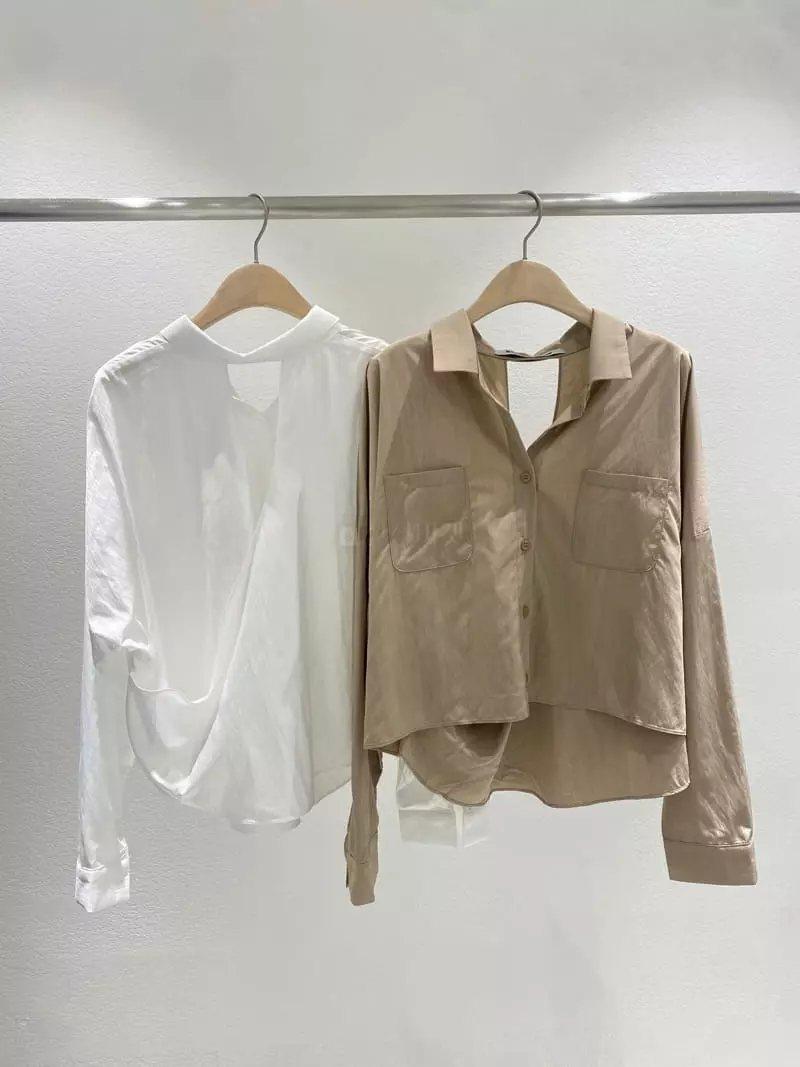 Rooms shop - Korean Women Fashion - #momslook - Baker Blouse - 9