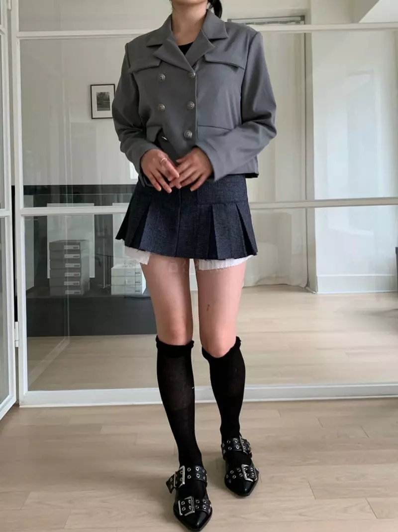 Rooms shop - Korean Women Fashion - #momslook - Low Wirnkle Skirt