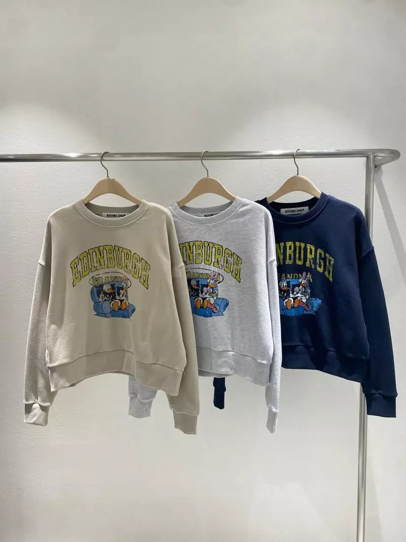 Rooms shop - Korean Women Fashion - #momslook - Nald Sweatshirt - 10
