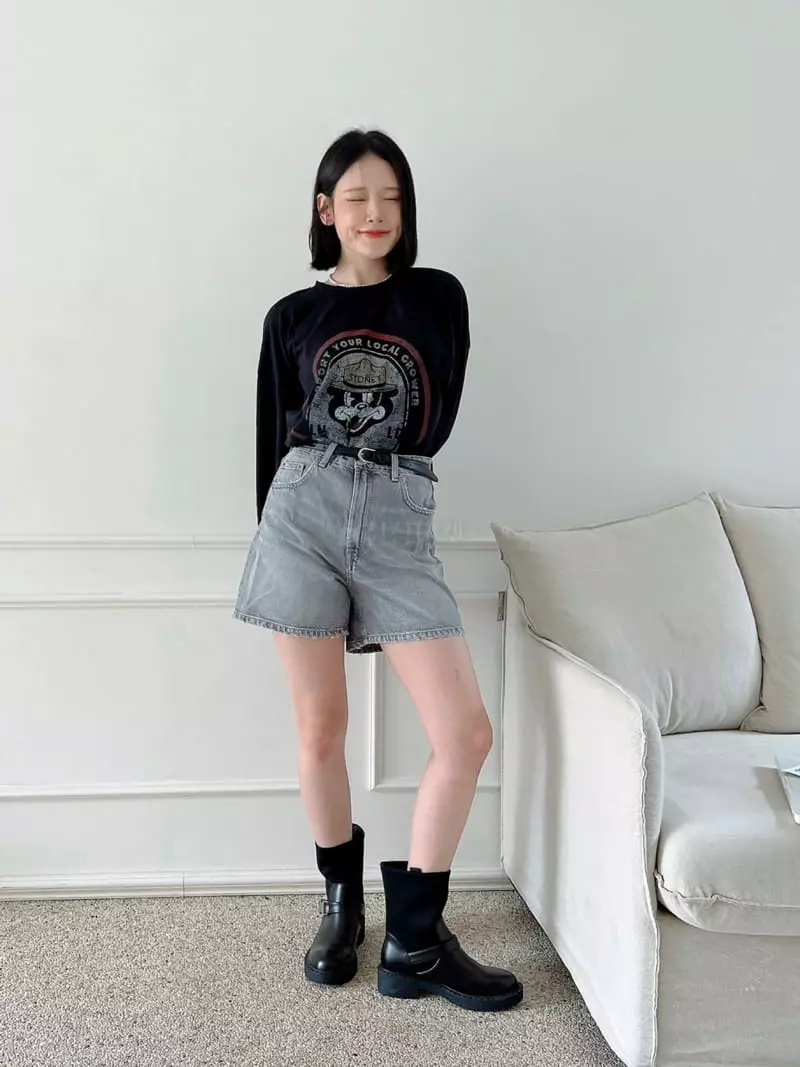 Rooms shop - Korean Women Fashion - #thatsdarling - Dude Tee - 11