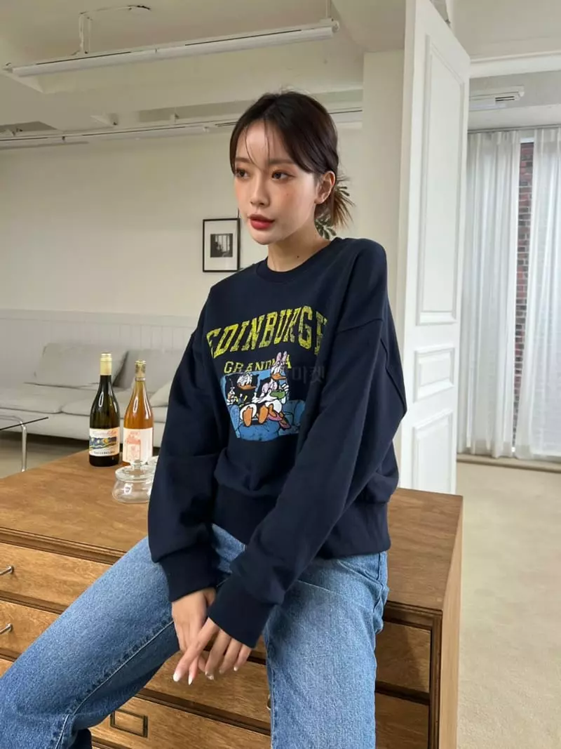 Rooms shop - Korean Women Fashion - #thatsdarling - Nald Sweatshirt - 8