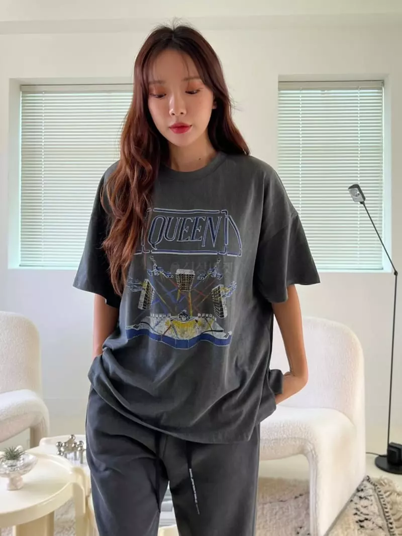 Rooms shop - Korean Women Fashion - #thatsdarling - Gwantu Tee - 7