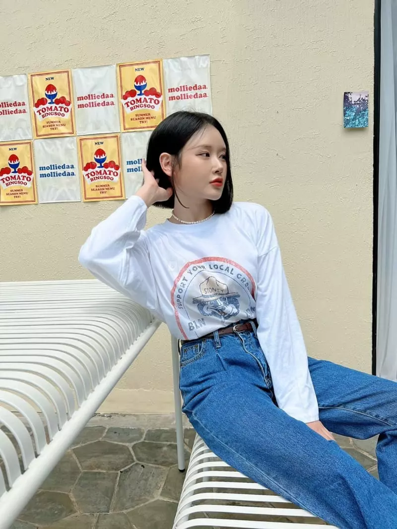 Rooms shop - Korean Women Fashion - #thelittlethings - Dude Tee - 12