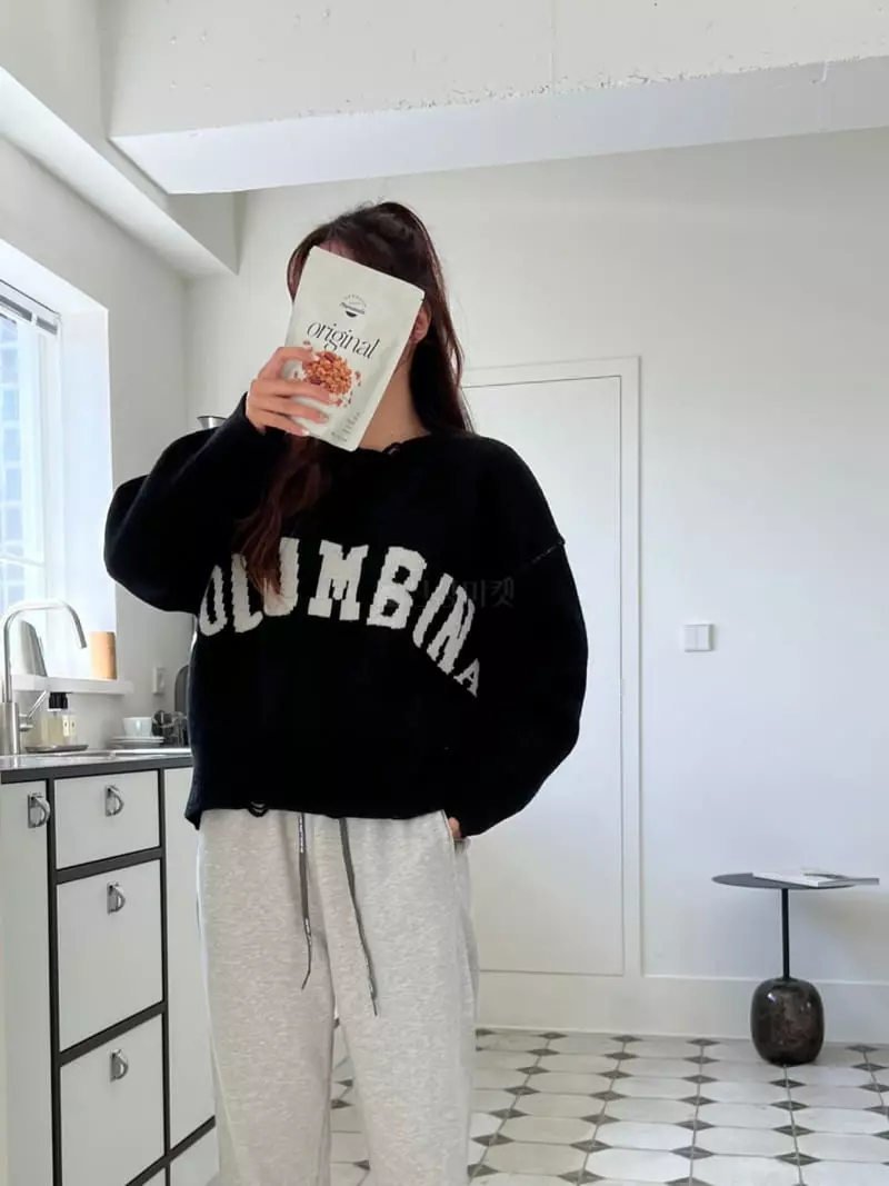Rooms shop - Korean Women Fashion - #womensfashion - Columbia Knit Tee - 10