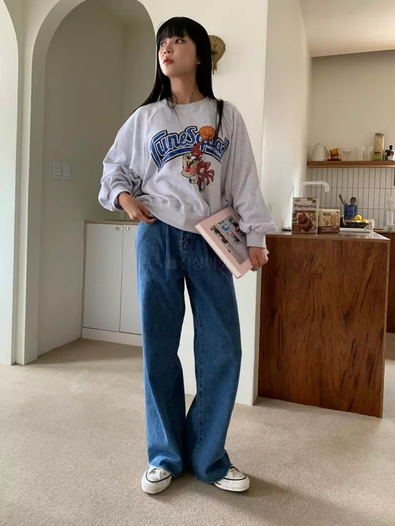 Rooms shop - Korean Women Fashion - #womensfashion - Denim Jeans - 3