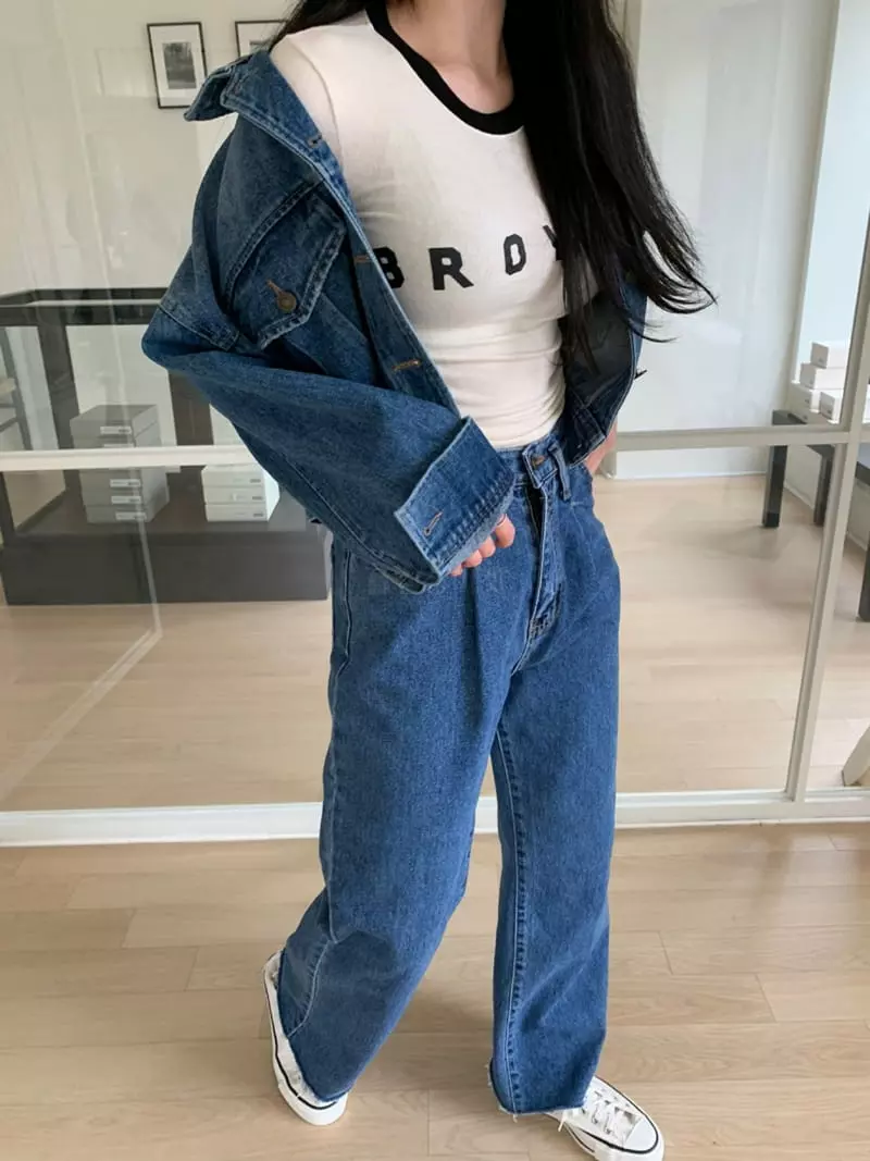 Rooms shop - Korean Women Fashion - #womensfashion - Denim Jeans - 7