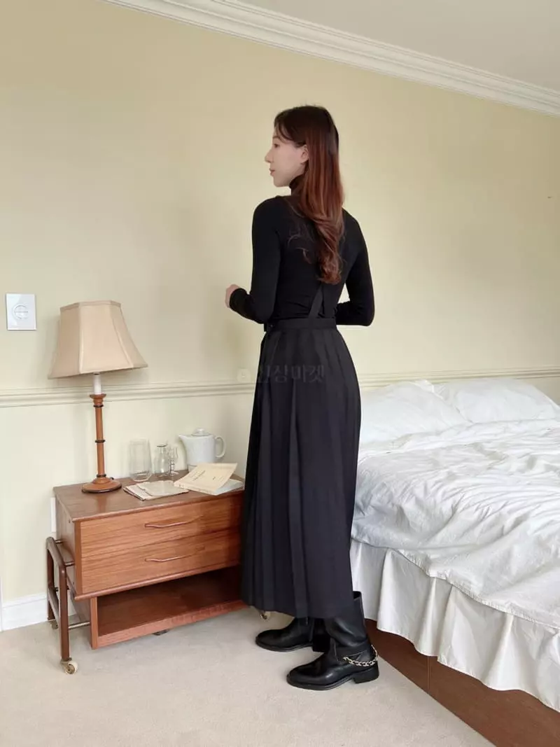 Rooms shop - Korean Women Fashion - #womensfashion - Wrinkle One-piece