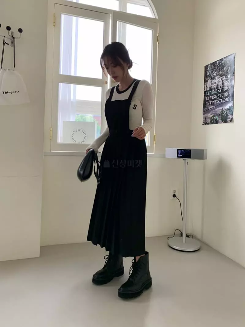 Rooms shop - Korean Women Fashion - #womensfashion - Wrinkle One-piece - 11