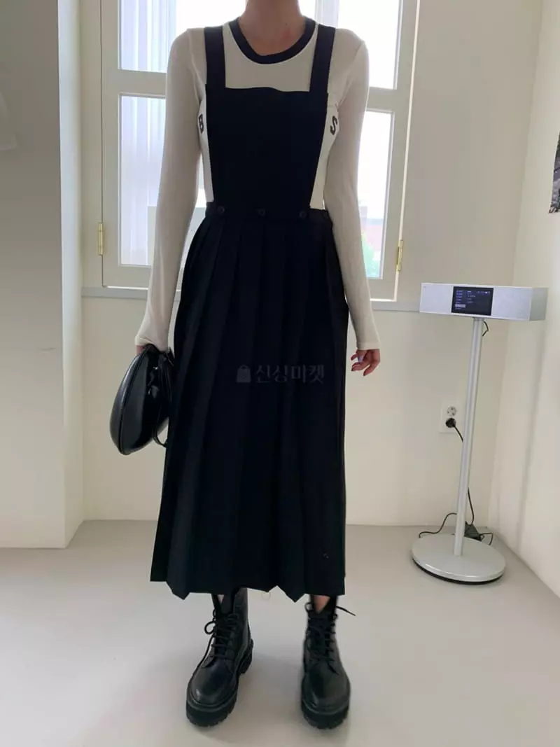 Rooms shop - Korean Women Fashion - #womensfashion - Wrinkle One-piece - 9